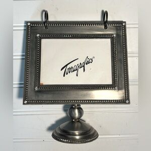 Terragrafics Standing Frame 8.5" H x 6.5" W w/25 PhotoPages Very Good Condition